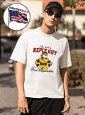 I'm not a reply guy first responder firefighter dog - Adult & Kids T-Shirts, Sweatshirts & Hoodies apparel design preview 1
