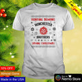 Hunting demons Winchester Brothers saving Christmas - Adult & Kids T-Shirts, Sweatshirts & Hoodies apparel design preview 1