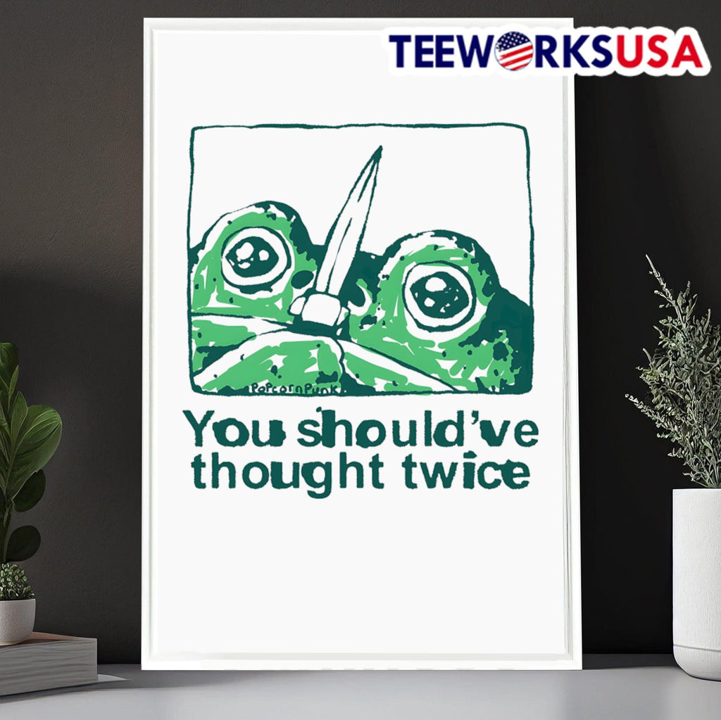 You should've thought twice - Adult & Kids T-Shirts, Sweatshirts & Hoodies apparel design preview 6