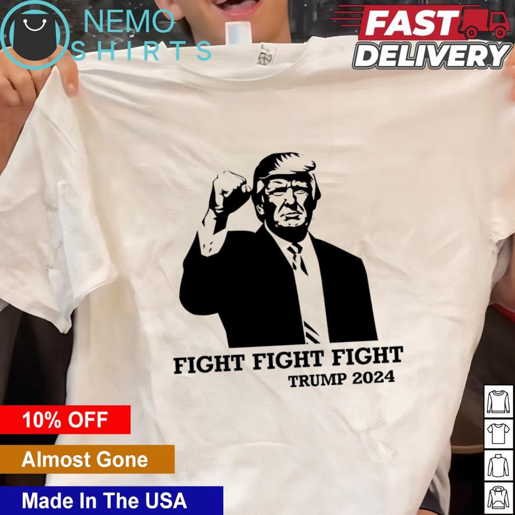 Fight Trump 2024 - Adult & Kids T-Shirts, Sweatshirts & Hoodies apparel design preview 1