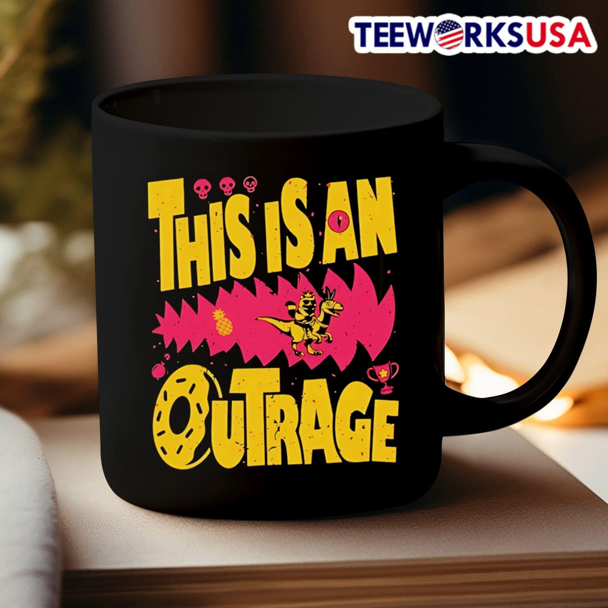 Dungeon Crawler Carl This Is An Outrage - Adult & Kids T-Shirts, Sweatshirts & Hoodies apparel design preview 3