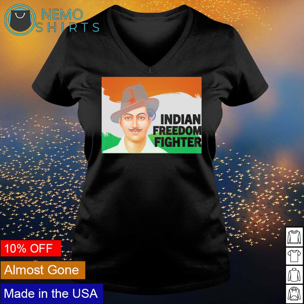 Indian freedom fighter - Adult & Kids T-Shirts, Sweatshirts & Hoodies apparel design preview 5