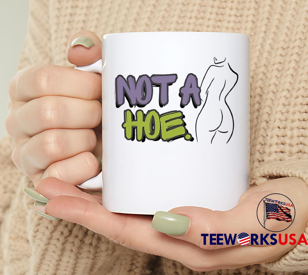 Not A Hoe Hot Mama - Adult & Kids T-Shirts, Sweatshirts & Hoodies apparel design preview 6