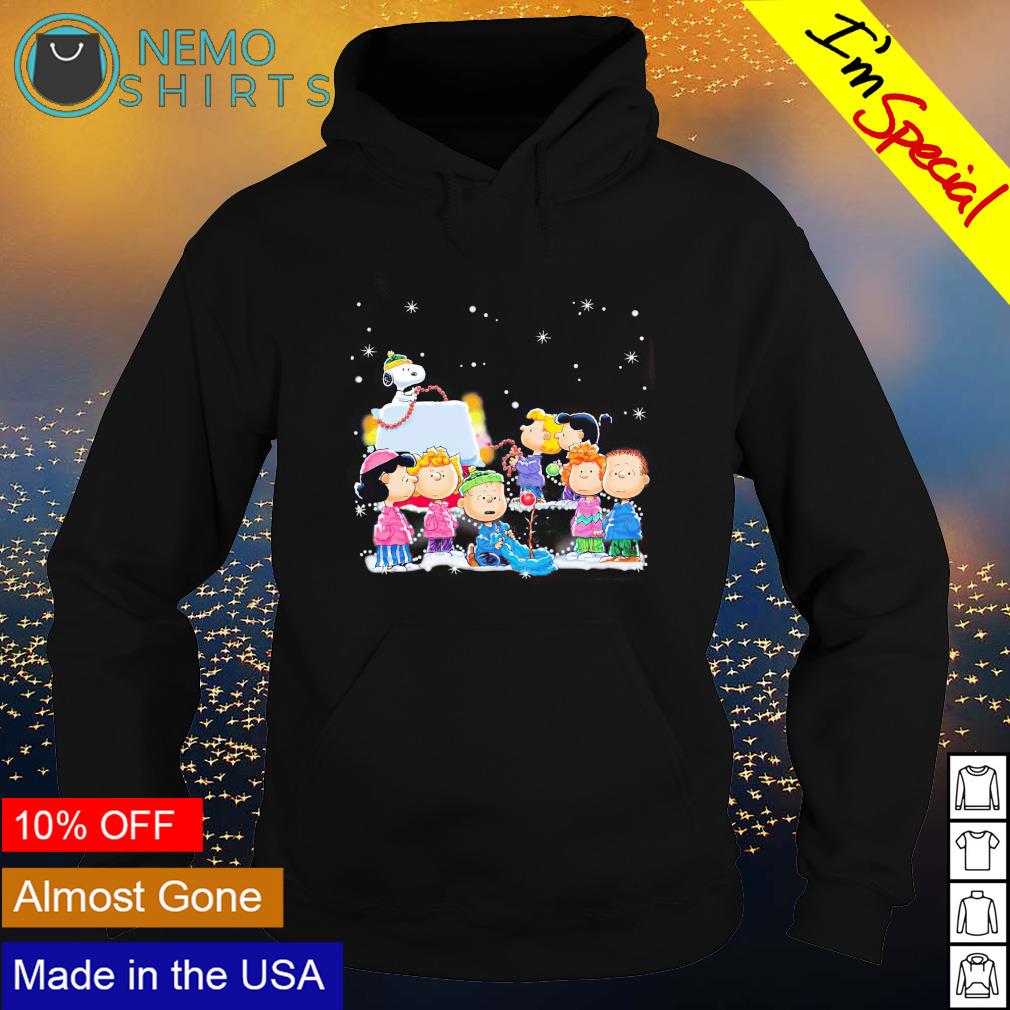 Peanuts characters merry Christmas - Adult & Kids T-Shirts, Sweatshirts & Hoodies apparel design preview 2