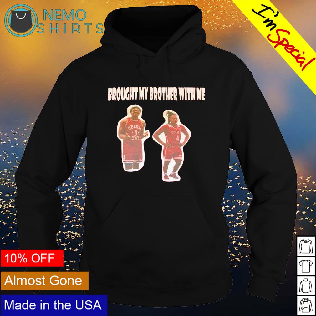 Brought my brother with me - Adult & Kids T-Shirts, Sweatshirts & Hoodies apparel design preview 2
