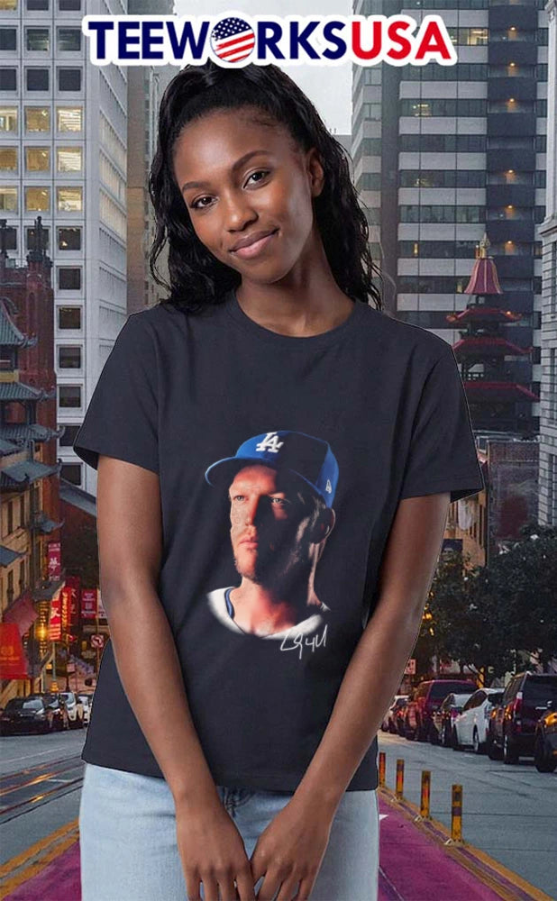 Kike Hernandez Wears Clayton Kershaw Face - Adult & Kids T-Shirts, Sweatshirts & Hoodies apparel design preview 2