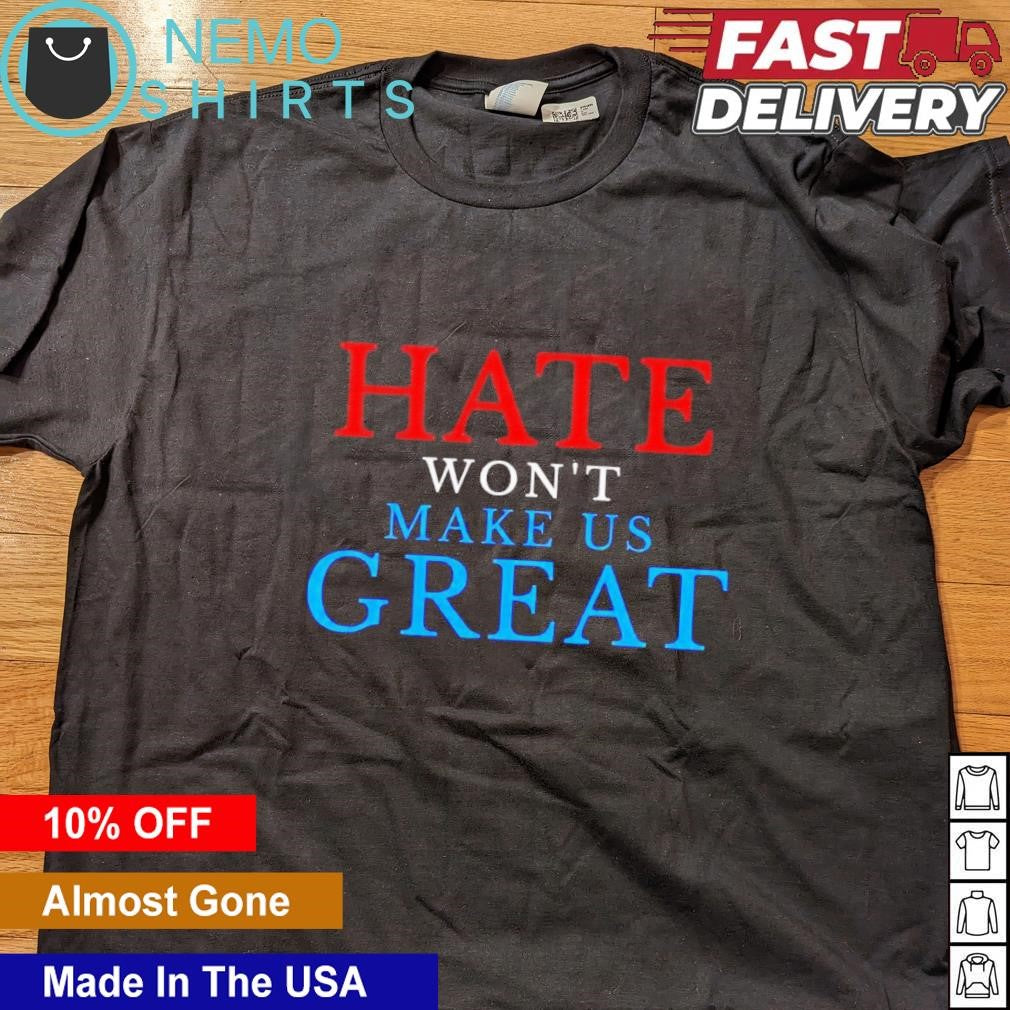 Hate won't make us great vote blue - Adult & Kids T-Shirts, Sweatshirts & Hoodies product image 4