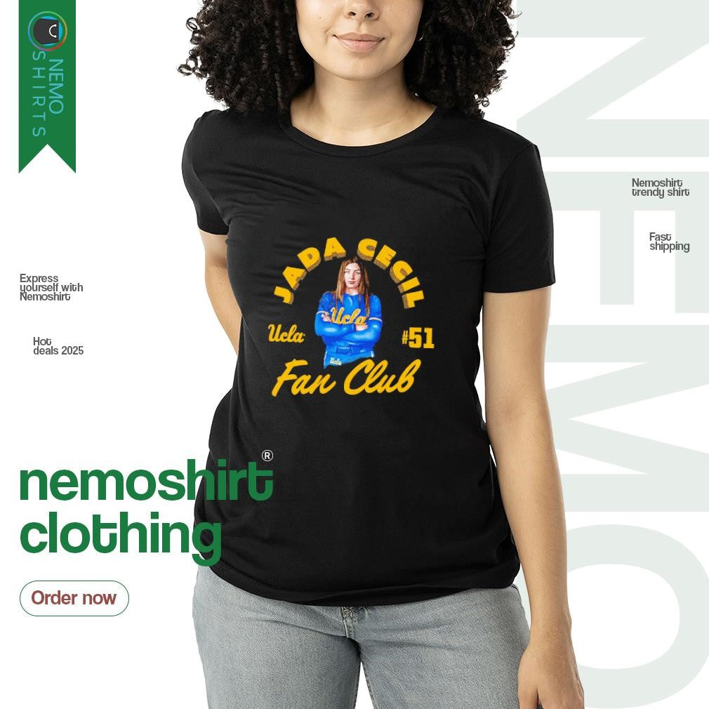 Jada Cecil UCLA Bruins fan club - Adult & Kids T-Shirts, Sweatshirts & Hoodies apparel design preview 3