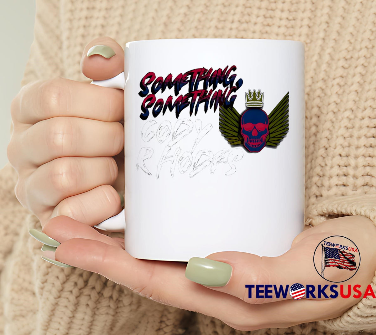 Something Cody Rhodes Wrestlemania - Adult & Kids T-Shirts, Sweatshirts & Hoodies apparel design preview 6