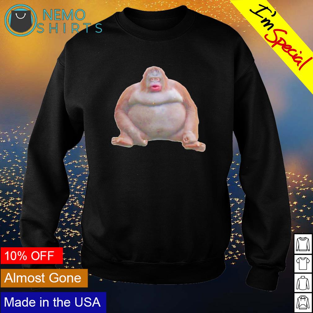 Le Monke uh on stinky - Adult & Kids T-Shirts, Sweatshirts & Hoodies apparel design preview 4