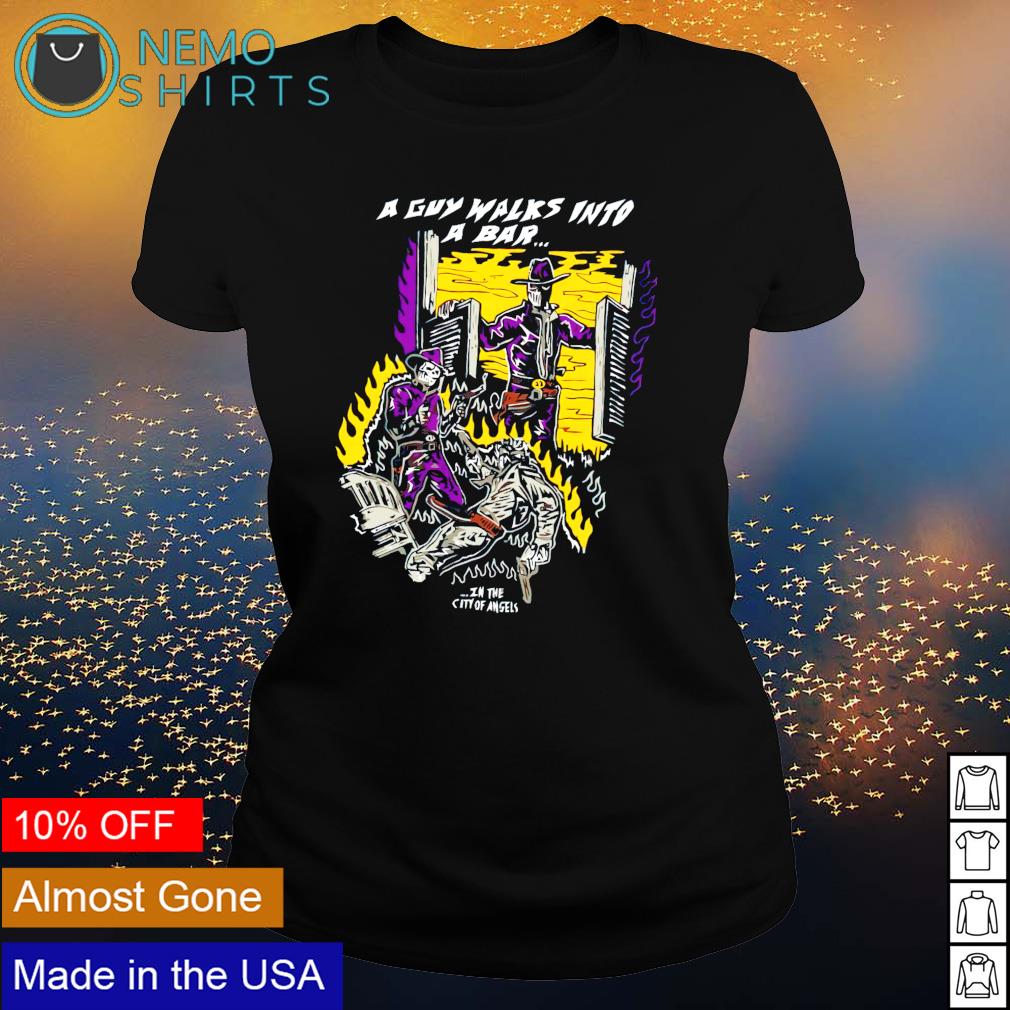 A guy walks into bar in the city angels - Adult & Kids T-Shirts, Sweatshirts & Hoodies product image 3