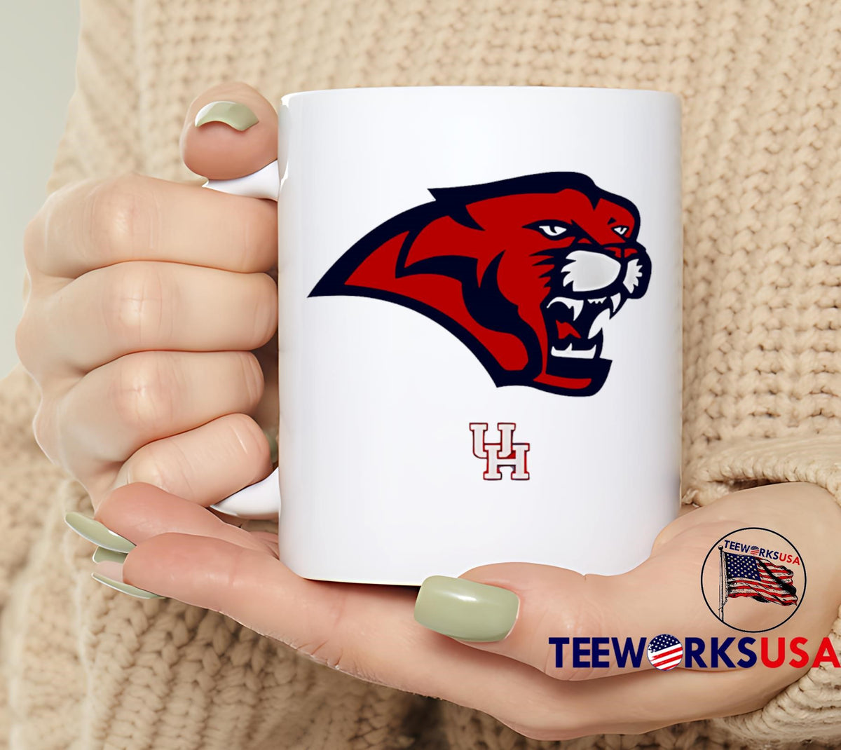 Houston Cougars 2025 Old Logo - Adult & Kids T-Shirts, Sweatshirts & Hoodies apparel design preview 6
