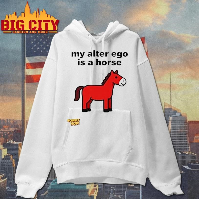 Rowdy Hop Alter Ego - Adult & Kids T-Shirts, Sweatshirts & Hoodies apparel design preview 2