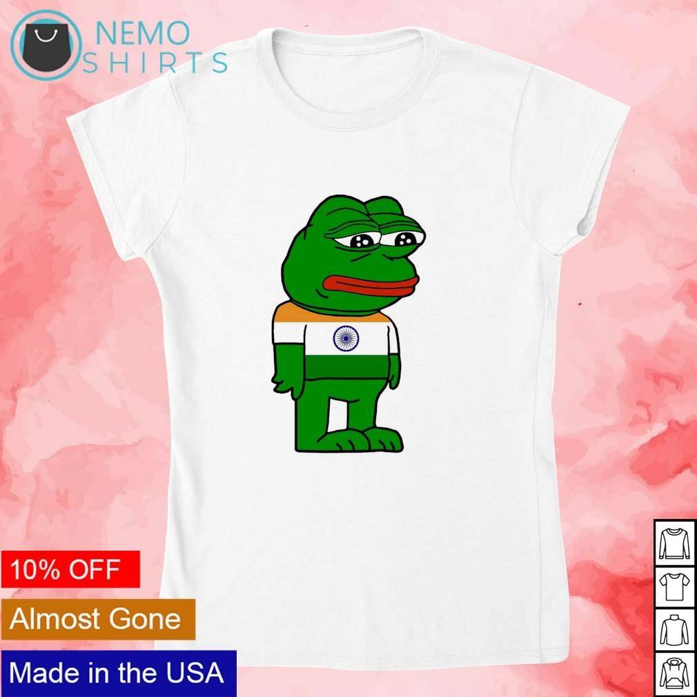 Sad Indian Pepe - Adult & Kids T-Shirts, Sweatshirts & Hoodies apparel design preview 4
