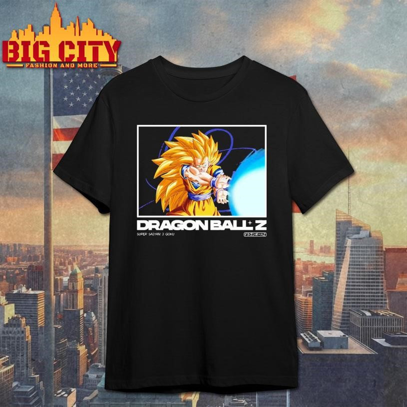 Dragon Ball Z Super Saiyan 3 Goku Profile - Adult & Kids T-Shirts, Sweatshirts & Hoodies apparel design preview 1