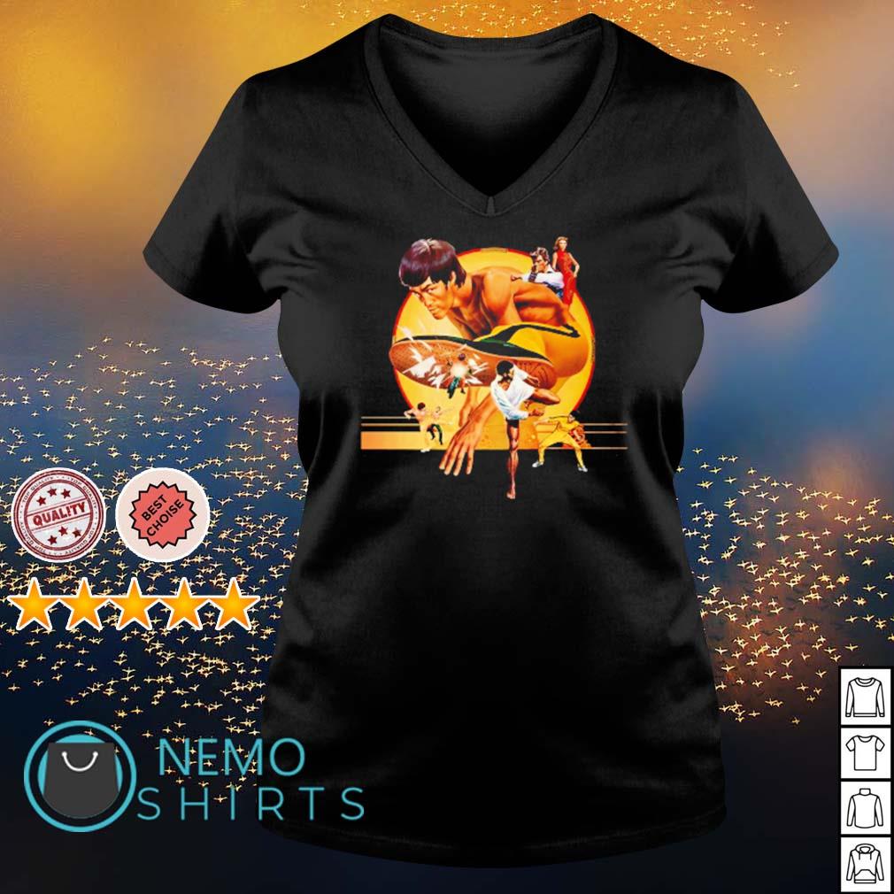 Kareem Abdul Jabbar Bruce Lee The Game of Death - Adult & Kids T-Shirts, Sweatshirts & Hoodies apparel design preview 5