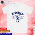 Kentucky Wildcats est 1865 UK cloverleaf logo vintage - Adult & Kids T-Shirts, Sweatshirts & Hoodies apparel design preview 1