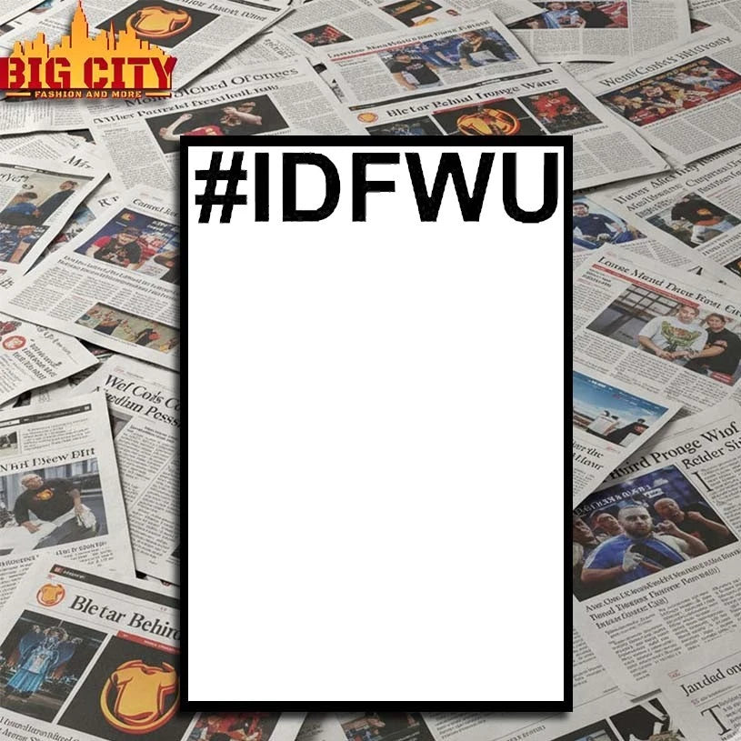 Coco Montrese Wearing #Idfwu - Adult & Kids T-Shirts, Sweatshirts & Hoodies apparel design preview 4