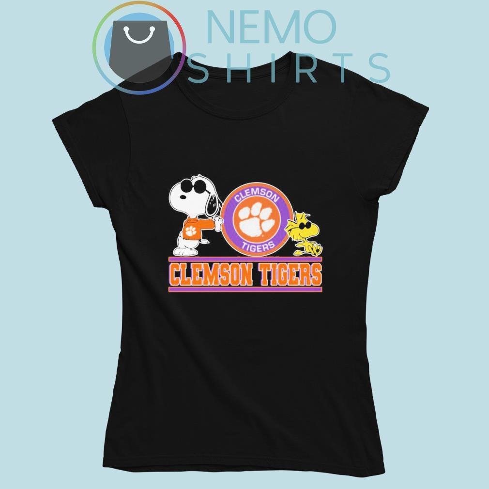 Snoopy and Woodstock Clemson Tigers - Adult & Kids T-Shirts, Sweatshirts & Hoodies apparel design preview 5