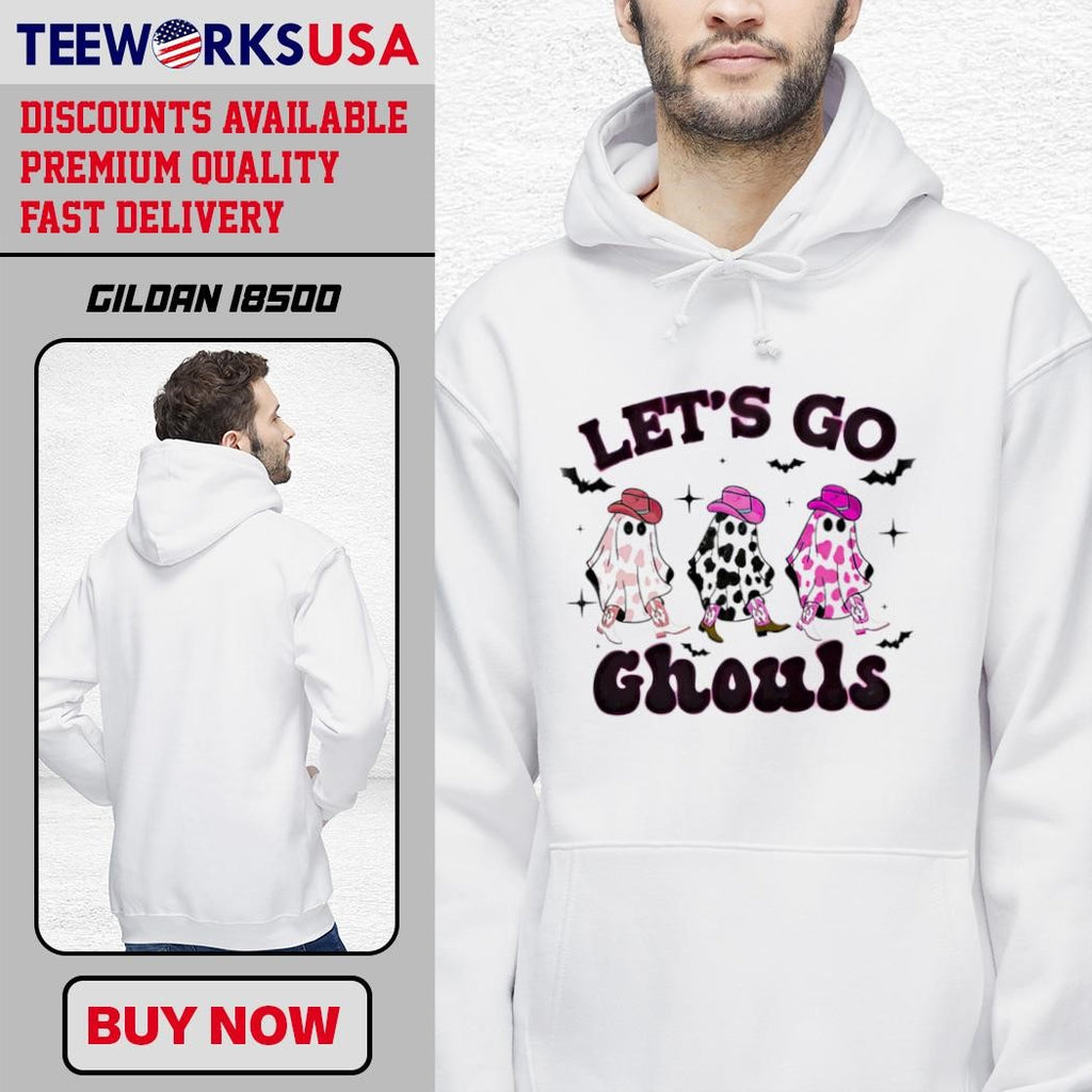 Let's go Ghouls - Adult & Kids T-Shirts, Sweatshirts & Hoodies apparel design preview 2