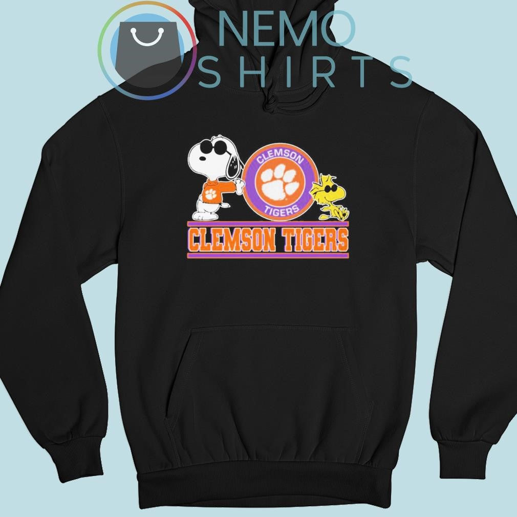 Snoopy and Woodstock Clemson Tigers - Adult & Kids T-Shirts, Sweatshirts & Hoodies apparel design preview 2