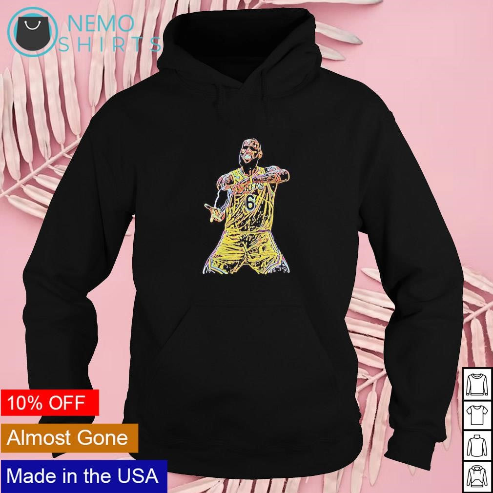 Ice in his veins LeBron James LA Lakers - Adult & Kids T-Shirts, Sweatshirts & Hoodies apparel design preview 2