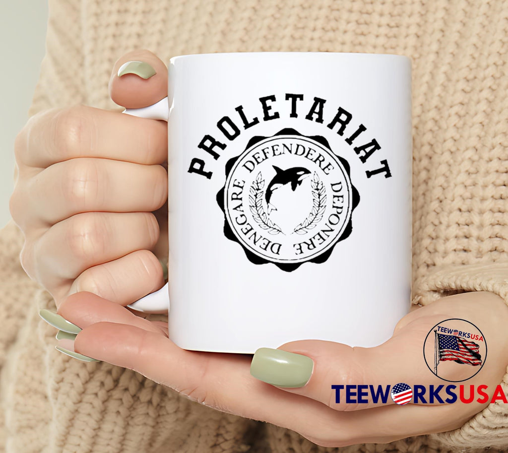 Team Orca Proletariat Defendere Deponere Denegare - Adult & Kids T-Shirts, Sweatshirts & Hoodies apparel design preview 6
