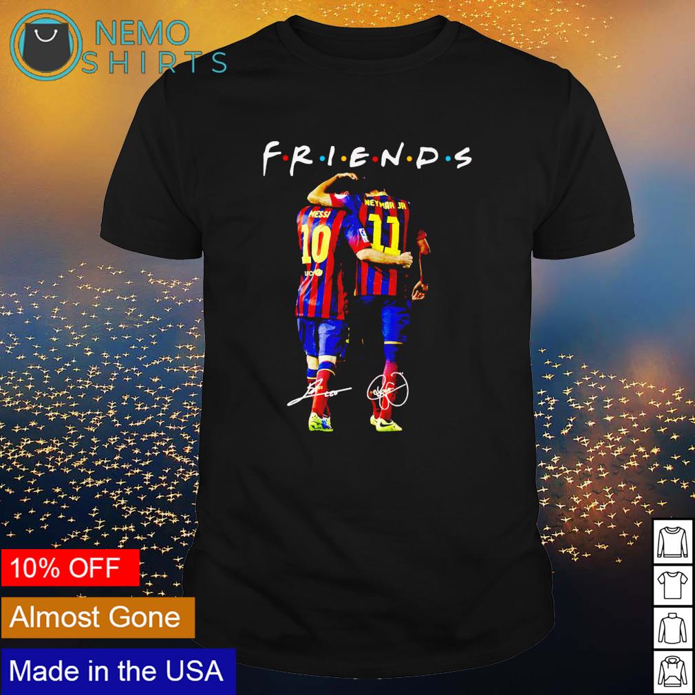Barca Friends Messi and Neymar signatures - Adult & Kids T-Shirts, Sweatshirts & Hoodies apparel design preview 1
