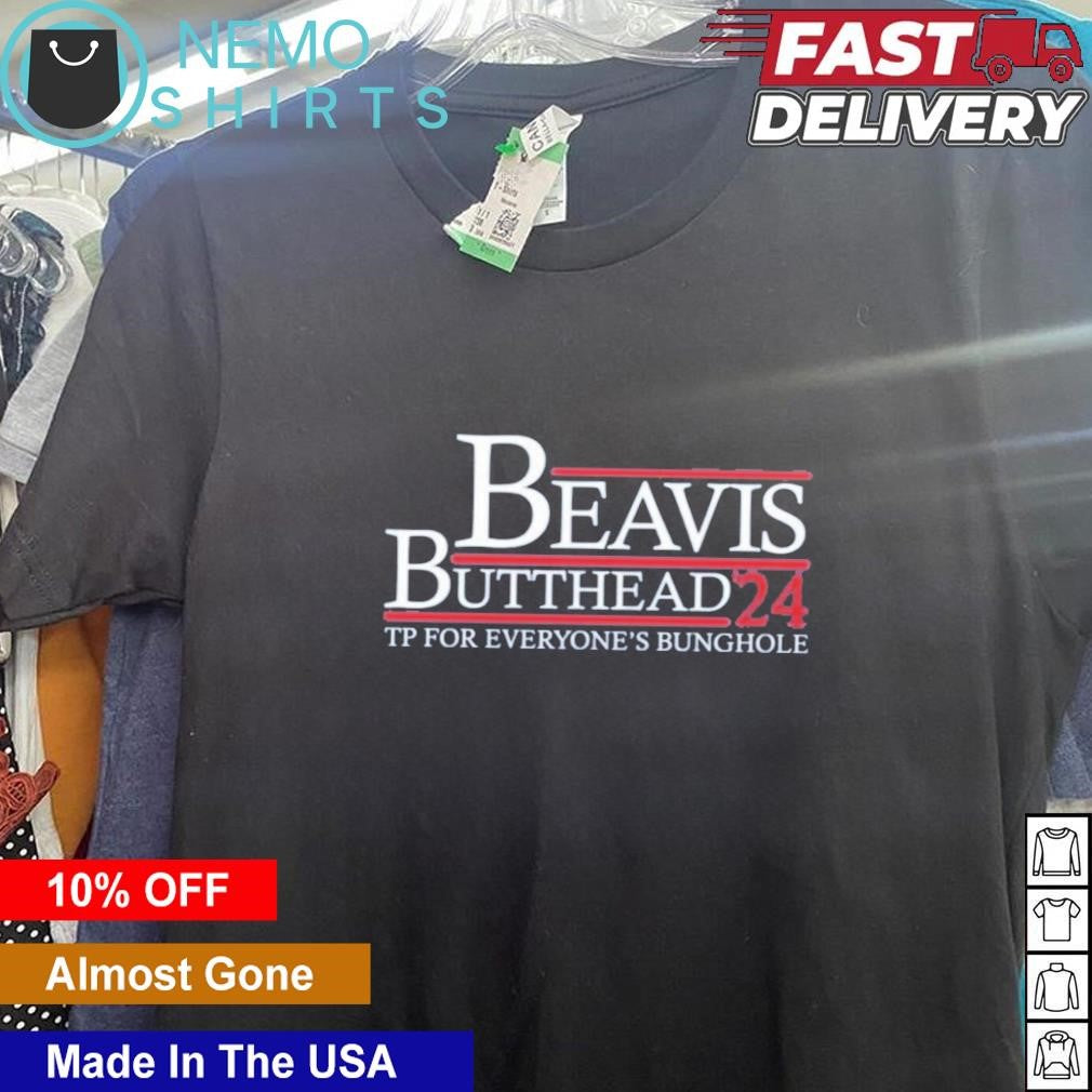 Beavis Butthead 24 TP for everyone's bunghole - Adult & Kids T-Shirts, Sweatshirts & Hoodies apparel design preview 5