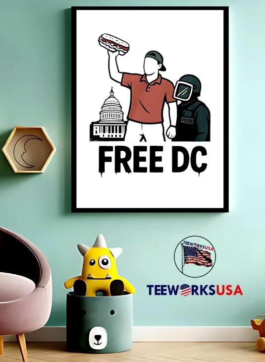 Free DC Sandwich Guy - Adult & Kids T-Shirts, Sweatshirts & Hoodies apparel design preview 3