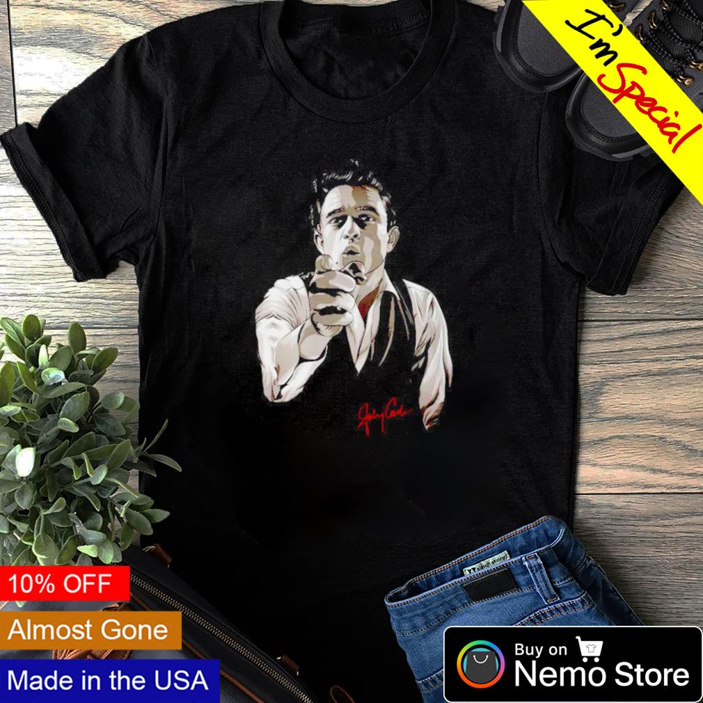 Johnny Cash The truth signature - Adult & Kids T-Shirts, Sweatshirts & Hoodies apparel design preview 1