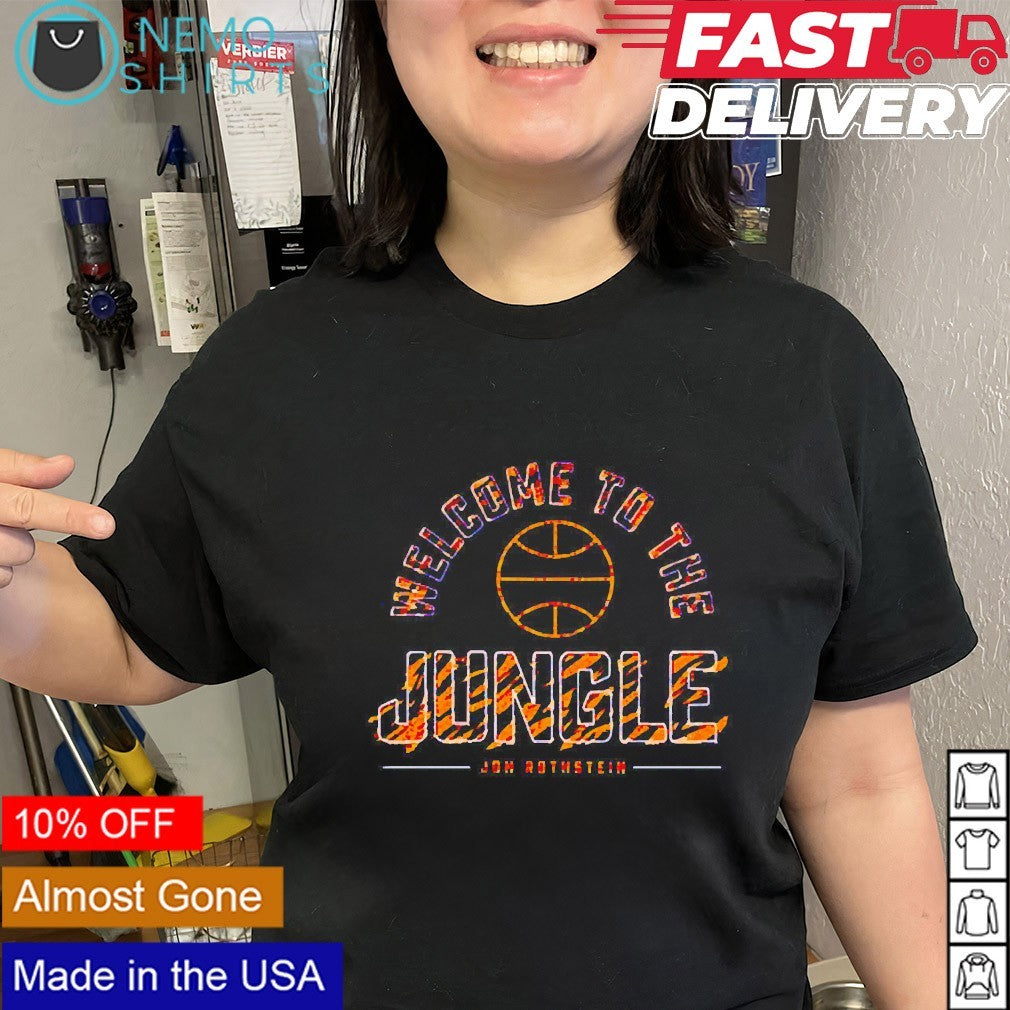 Welcome to the jungle Jon Rothstein Cincinnati - Adult & Kids T-Shirts, Sweatshirts & Hoodies apparel design preview 3
