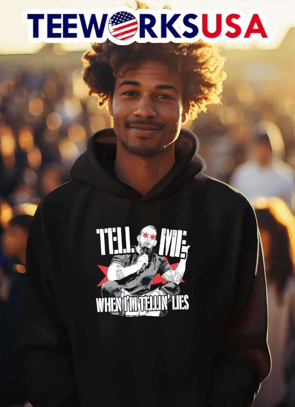 Tell Me When I'm Telling Lies - Adult & Kids T-Shirts, Sweatshirts & Hoodies apparel design preview 2