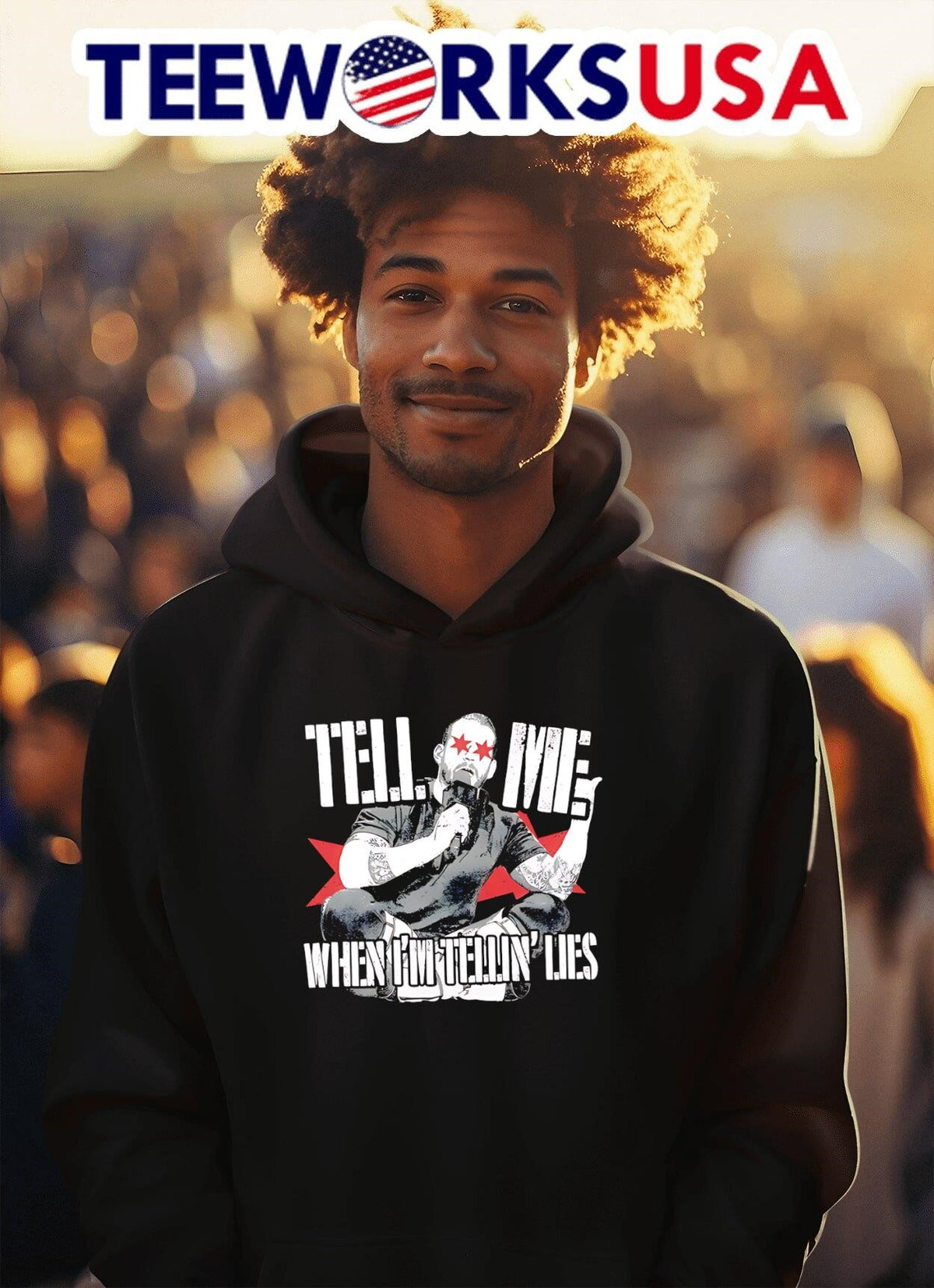 Tell Me When I'm Telling Lies - Adult & Kids T-Shirts, Sweatshirts & Hoodies apparel design preview 2