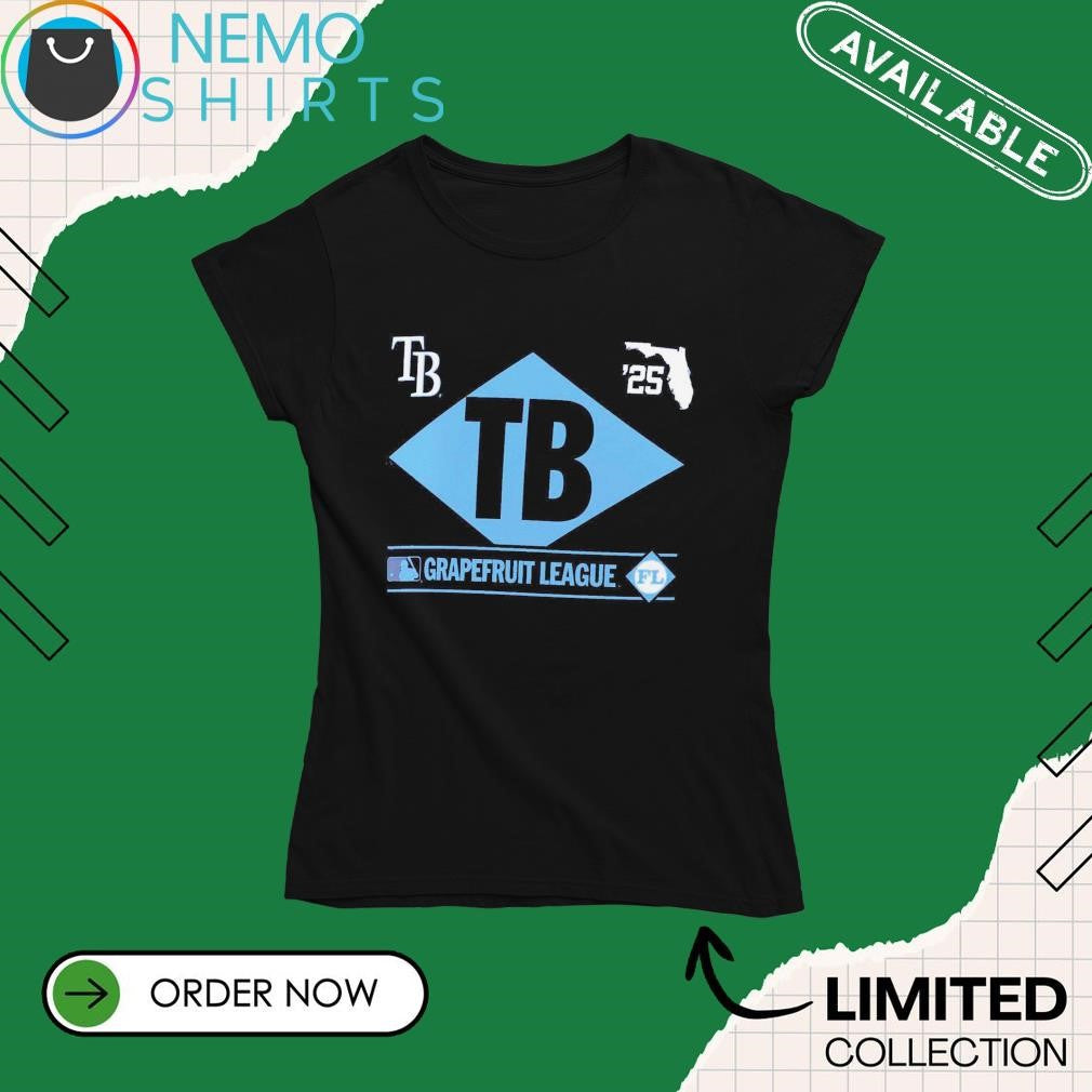 Tampa Bay Rays 2025 Spring Training Grapefruit League - Adult & Kids T-Shirts, Sweatshirts & Hoodies apparel design preview 4