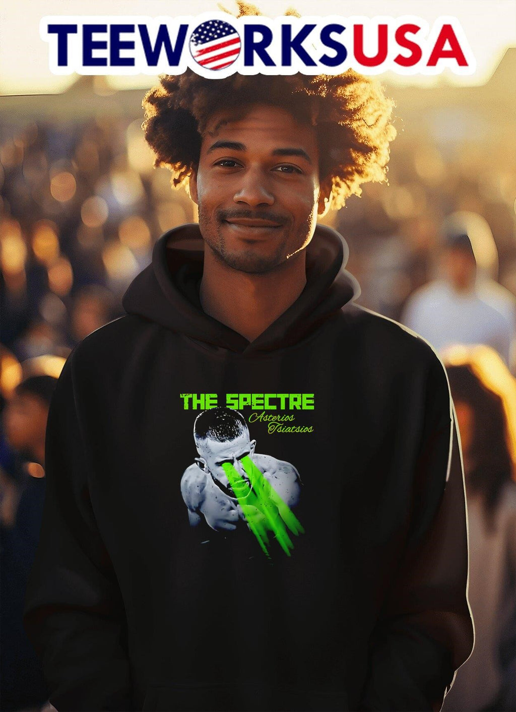 The Spectre Asterios Tsiatsios - Adult & Kids T-Shirts, Sweatshirts & Hoodies apparel design preview 2