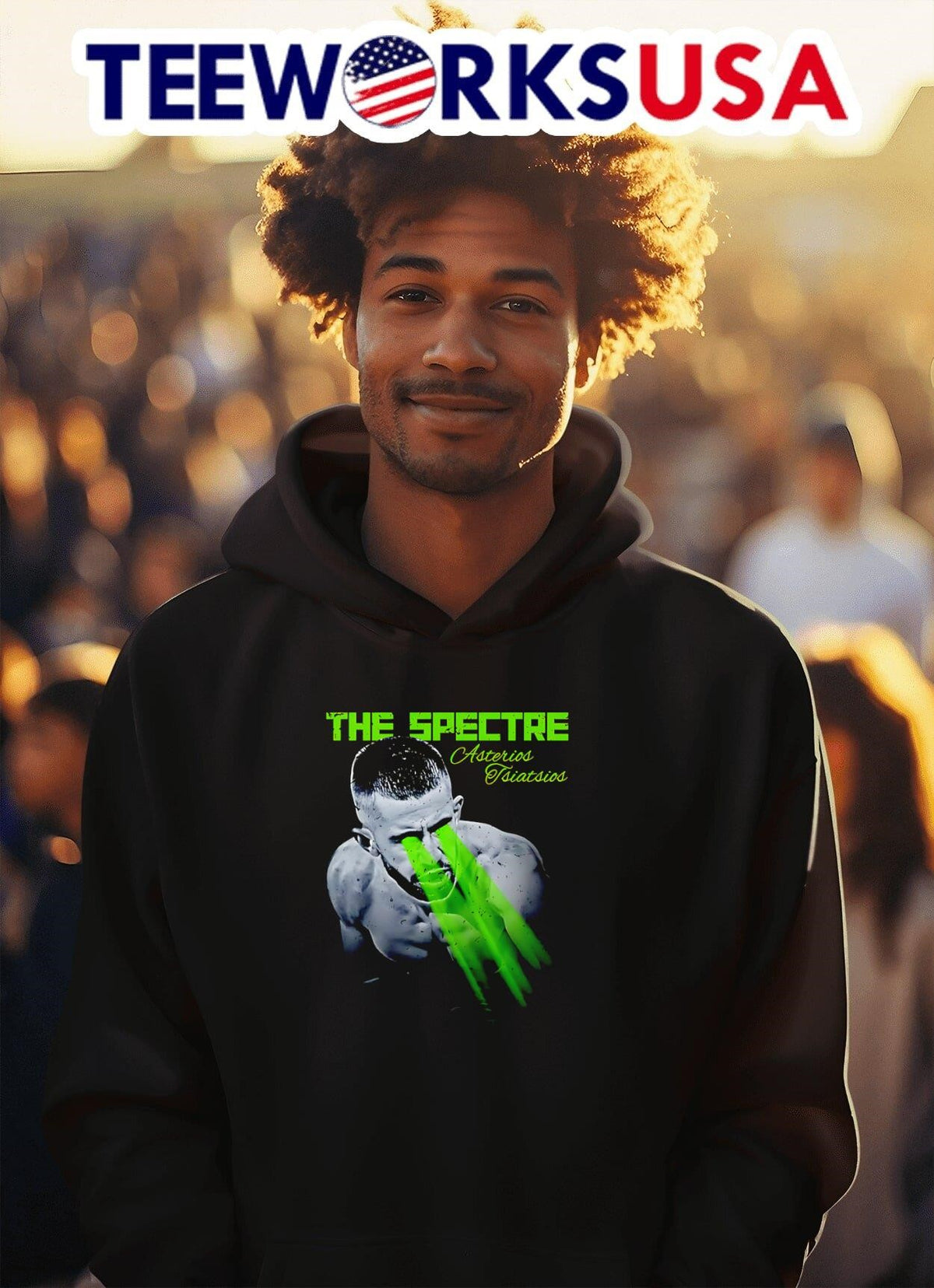 The Spectre Asterios Tsiatsios - Adult & Kids T-Shirts, Sweatshirts & Hoodies apparel design preview 2