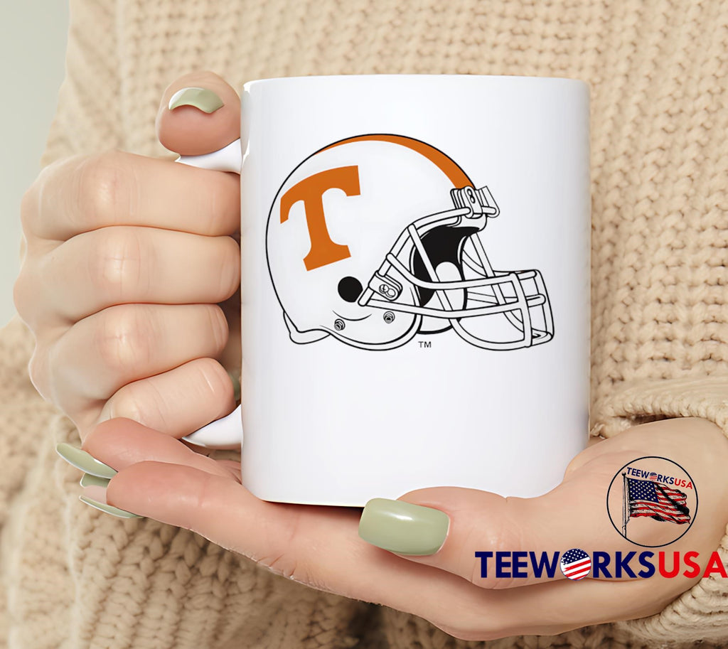 Tennessee Volunteers American Football helmet - Adult & Kids T-Shirts, Sweatshirts & Hoodies apparel design preview 6