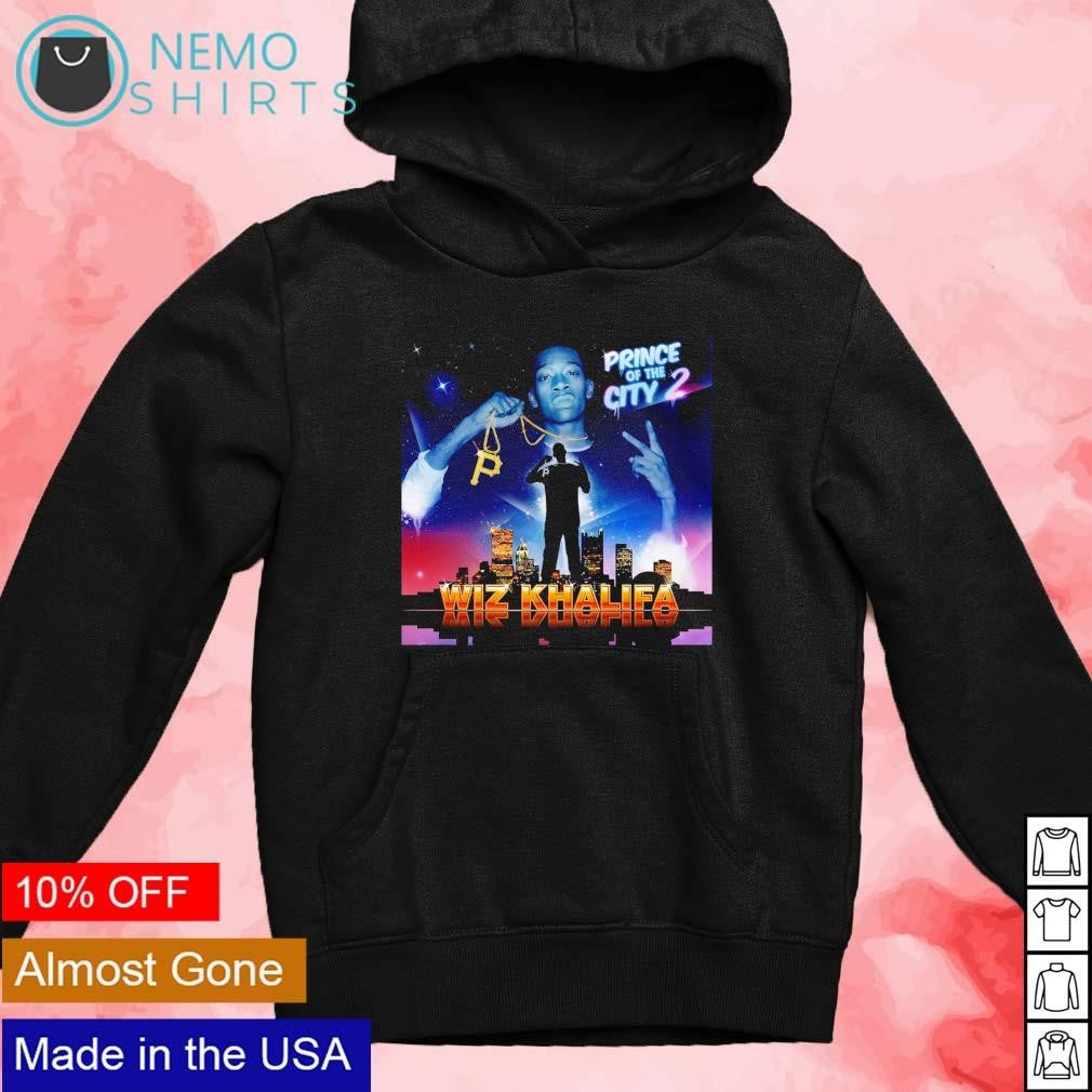 Wiz Khalifa Prince of the City 2 - Adult & Kids T-Shirts, Sweatshirts & Hoodies apparel design preview 4