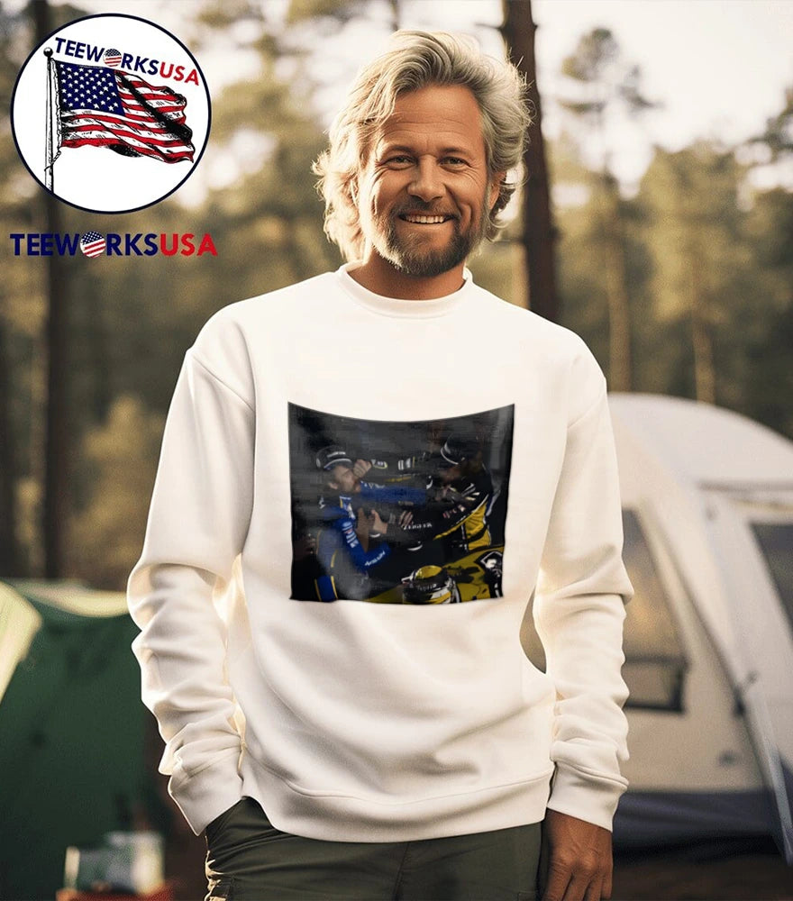 Carson Hocevar Nascar Fight - Adult & Kids T-Shirts, Sweatshirts & Hoodies apparel design preview 5
