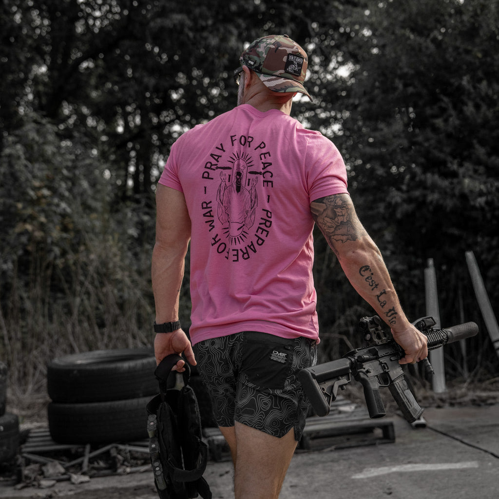 Pray For Peace. Prepare War. Men's - Adult & Kids T-Shirts, Sweatshirts & Hoodies apparel design preview 17