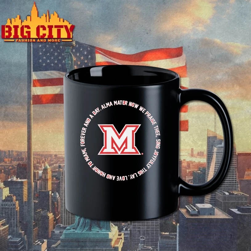 Miami OH RedHawks Fight Song Lyrics - Adult & Kids T-Shirts, Sweatshirts & Hoodies apparel design preview 3