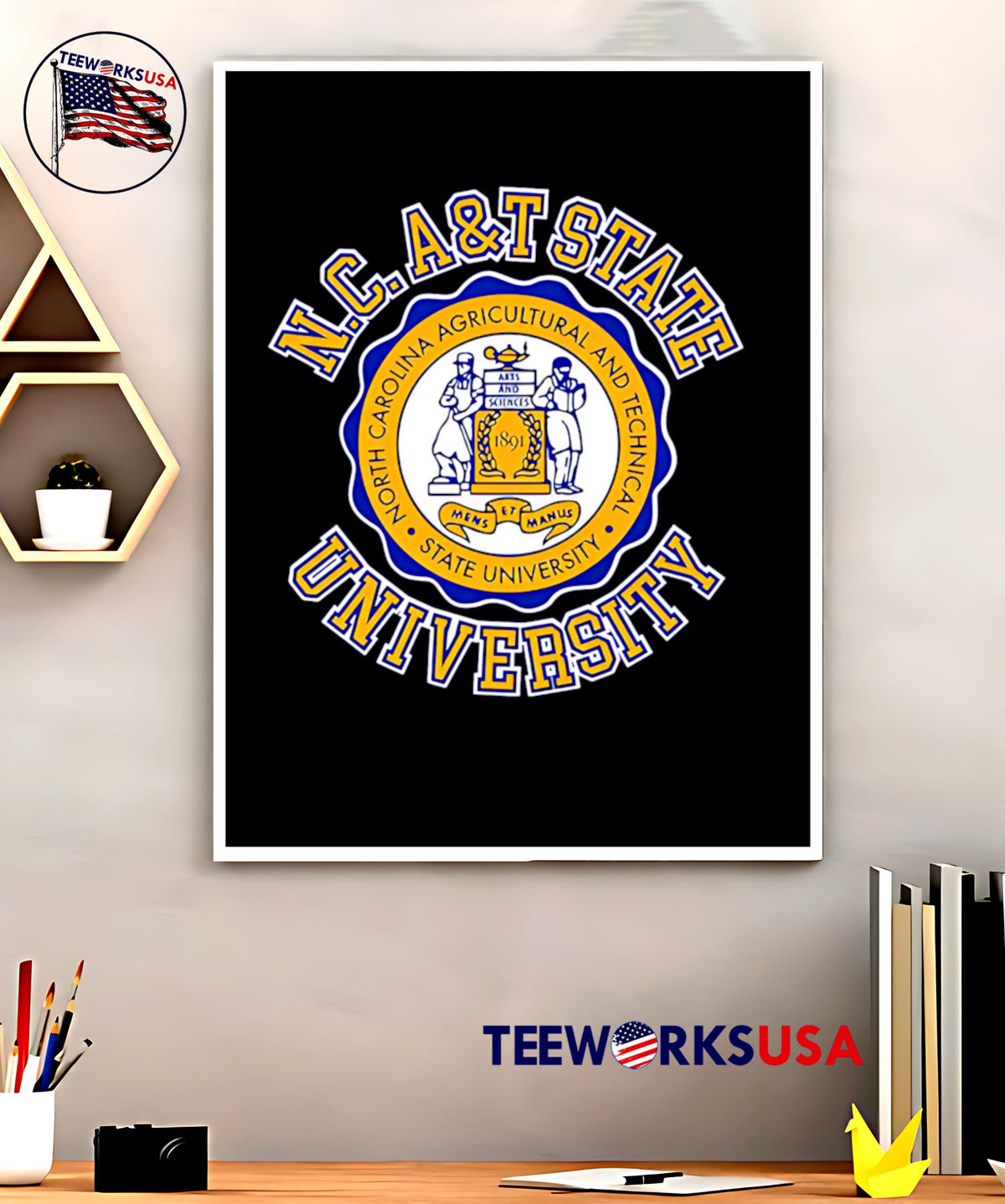 N.C. A&T State Lina Agricultural And Technical - Adult & Kids T-Shirts, Sweatshirts & Hoodies apparel design preview 5
