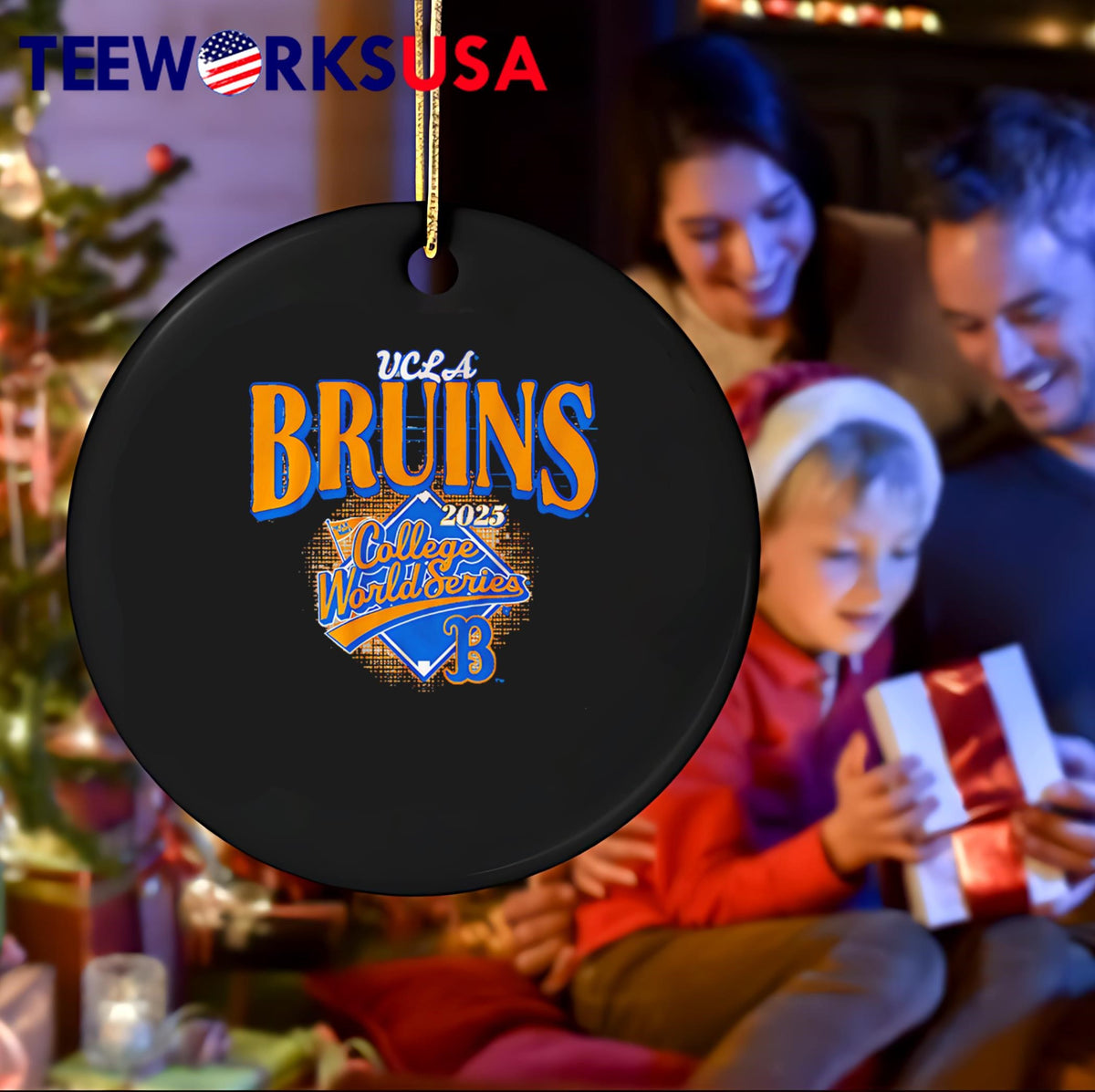 UCLA Bruins Baseball 2025 College World Series - Adult & Kids T-Shirts, Sweatshirts & Hoodies apparel design preview 4