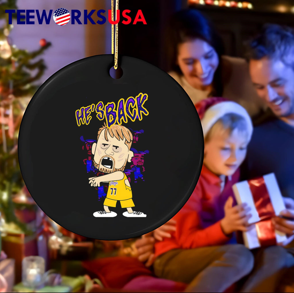 Luka zombies he's back Dallas tonight - Adult & Kids T-Shirts, Sweatshirts & Hoodies apparel design preview 4
