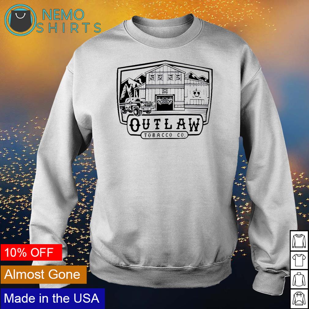 Outlaw Tobacco Co - Adult & Kids T-Shirts, Sweatshirts & Hoodies apparel design preview 4
