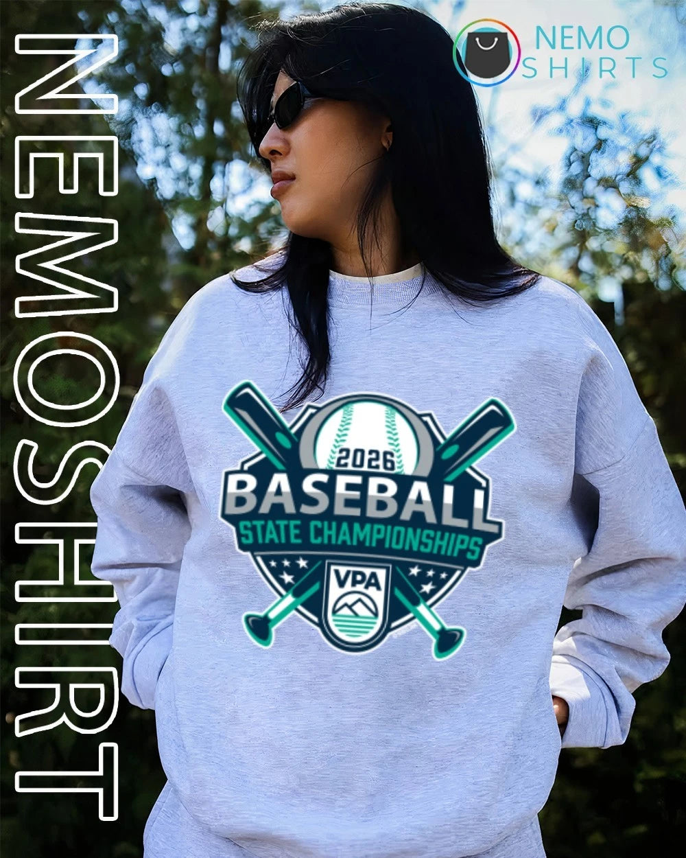 VPA Baseball State Championships 2026 - Adult & Kids T-Shirts, Sweatshirts & Hoodies apparel design preview 2