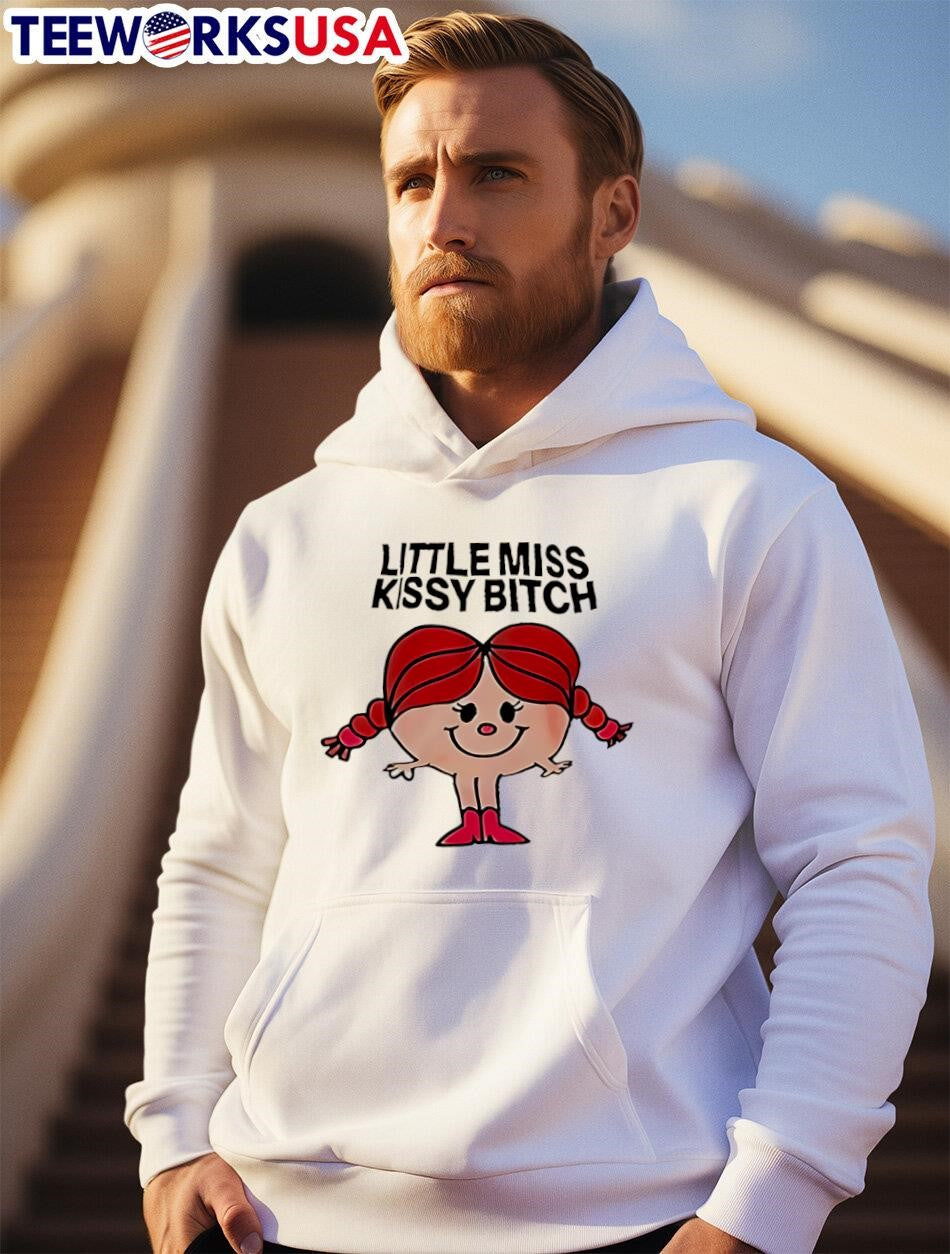 Little Miss kissy bitch - Adult & Kids T-Shirts, Sweatshirts & Hoodies apparel design preview 2