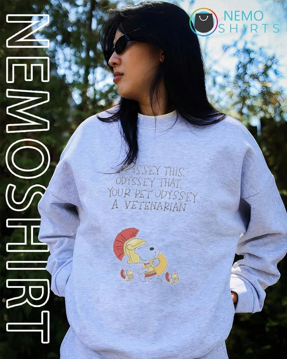 Snoopy Odyssey this that your pet a vetenarian - Adult & Kids T-Shirts, Sweatshirts & Hoodies apparel design preview 3