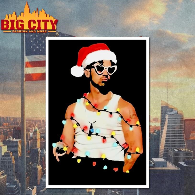 Jonas Brothers Joe Christmas 2025 - Adult & Kids T-Shirts, Sweatshirts & Hoodies apparel design preview 4